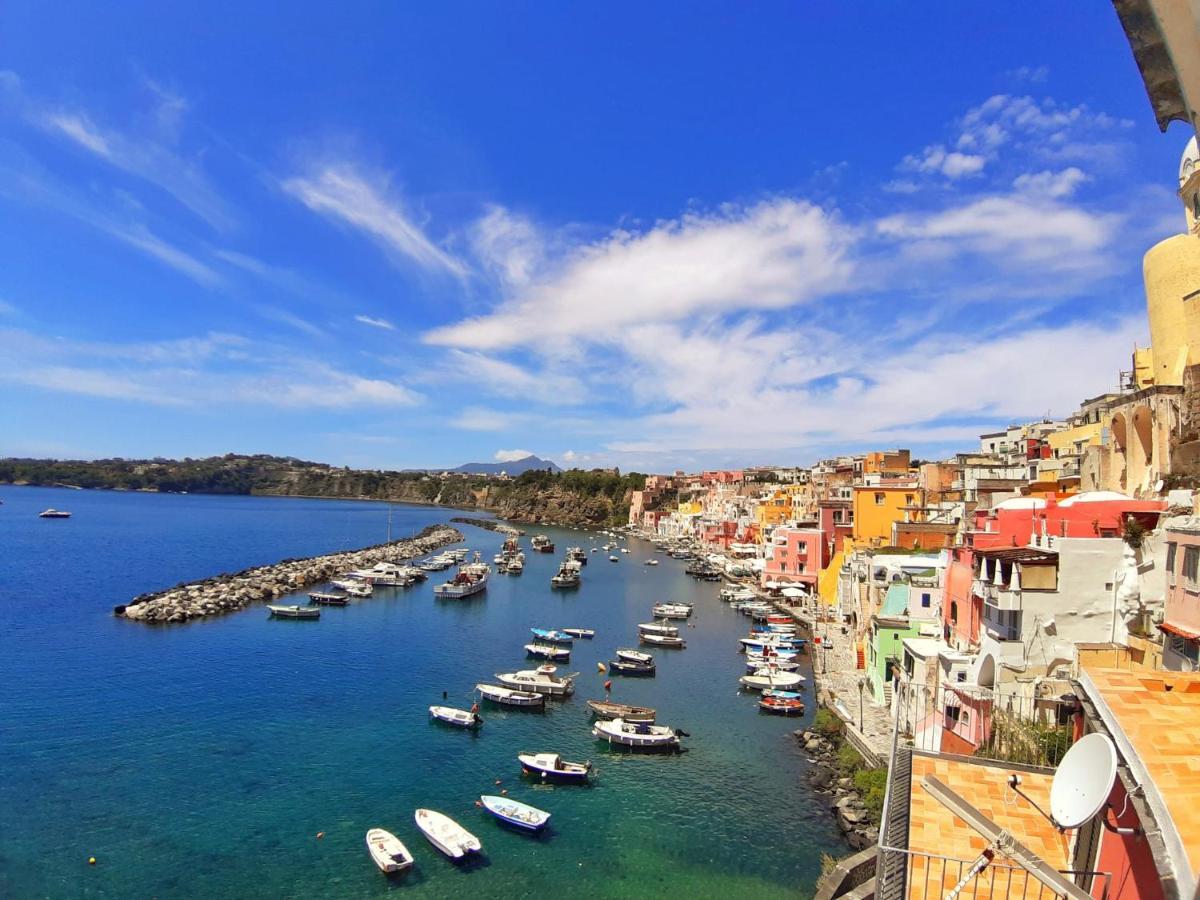 La Casa Azzurra Apartment Procida Luaran gambar