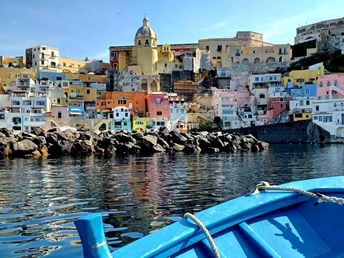 La Casa Azzurra Apartment Procida Luaran gambar